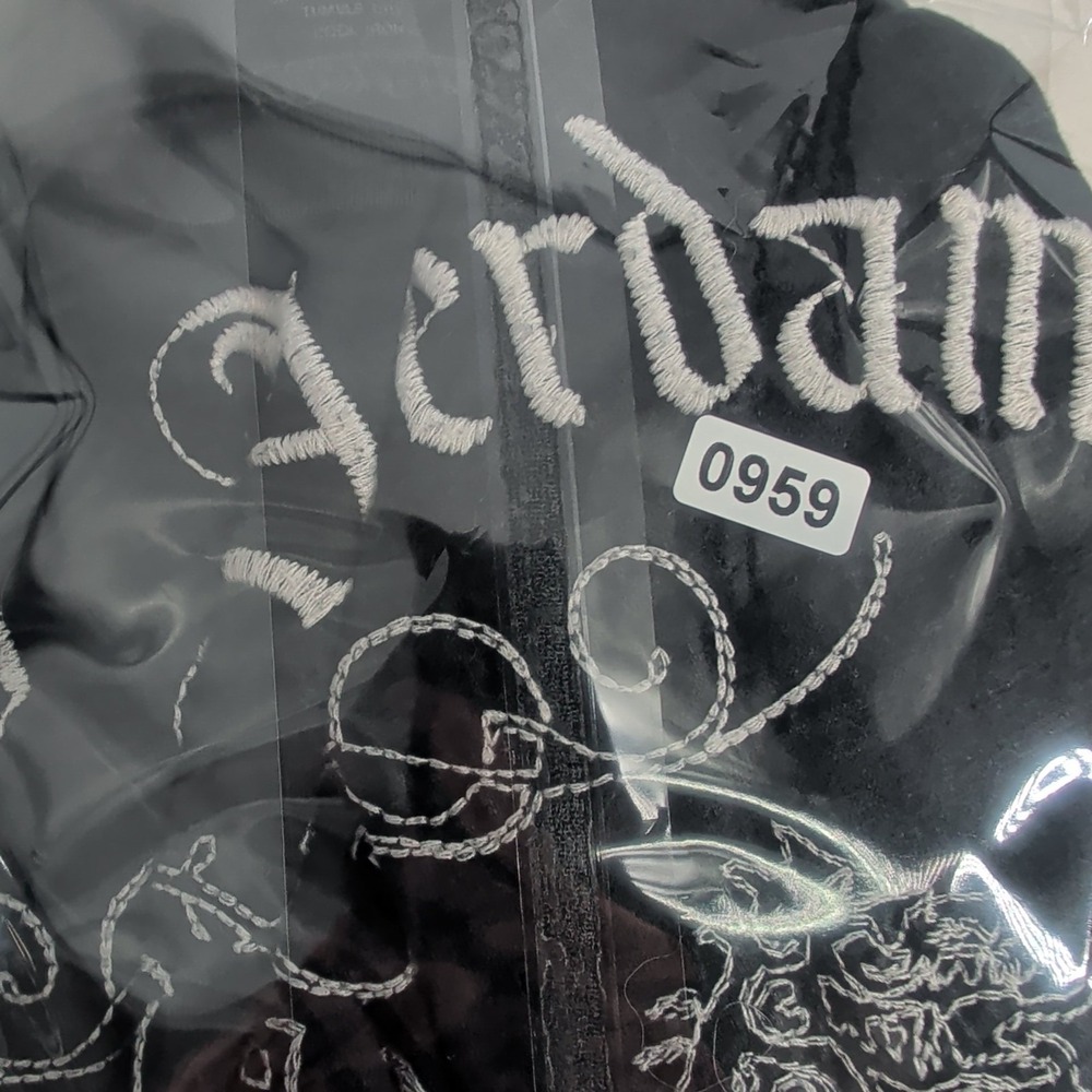 Vintage Express New Amsterdam Nobles Embroidered Pullover T-Shirt Black Size‎ XL - Picture 7 of 9